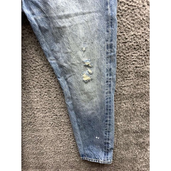 Levi's White Oak Cone Denim Selvedge Button Fly Jeans Blue Women's Size 30 - Picture 10 of 16